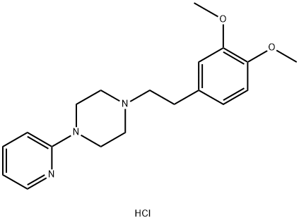 1-[2-(3,4-dimethoxyphenyl)ethyl]-4-pyridin-2-yl-piperazine hydrochlori de
