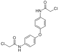 2-CHLORO-N-(4-[4-(2-CHLORO-ACETYLAMINO)-PHENOXY]-PHENYL)-ACETAMIDE