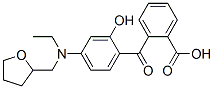 o-[4-[N-Ethyl-N-(tetrahydrofuran-2-ylmethyl)amino]salicyloyl]benzoic acid