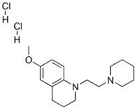 6-methoxy-1-[2-(1-piperidyl)ethyl]-3,4-dihydro-2H-quinoline dihydrochl oride
