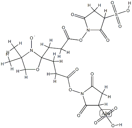 bis(sulfo-N-succinimidyl)doxyl-2-spiro-4'-pimelate