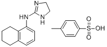 1-NAPHTHYLAMINE, 5,6,7,8-TETRAHYDRO-N-(2-IMIDAZOLIN-2-YL)-, p-TOLUENES ULFONATE