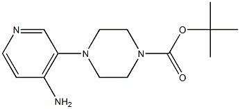 1-Piperazinecarboxylic acid, 4-(4-aMino-3-pyridinyl)-, 1,1-diMethylethyl ester