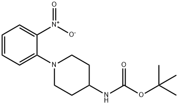 [1-(2-硝基-苯基)-哌啶-4-基]氨基甲酸叔丁酯