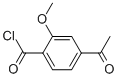 Benzoyl chloride, 4-acetyl-2-methoxy- (9CI)