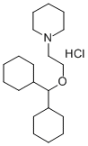 1-(2-(Dicyclohexylmethoxy)ethyl)piperidine hydrochloride