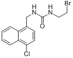 1-(2-Bromoethyl)-3-(4-chloro-1-naphthalenemethyl)urea