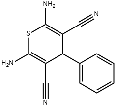 2,6-二氨基-4-苯基-4H-硫代吡喃-3,5-二甲腈