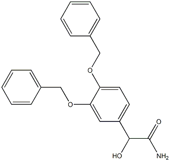 Mandelamide,  3,4-bis(benzyloxy)-  (6CI)