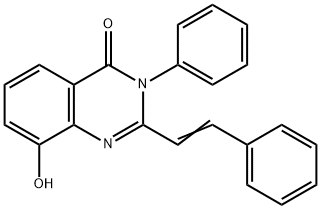 4(3H)-Quinazolinone,  8-hydroxy-3-phenyl-2-styryl-  (6CI)