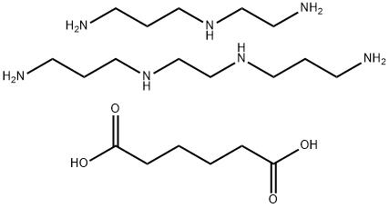 Hexanedioic acid, polymer with N-(2-aminoethyl)-1,3-propanediamine and N,N-1,2-ethanediylbis1,3-propanediamine