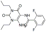 Benzamide,  N-(6-amino-1,2,3,4-tetrahydro-2,4-dioxo-1,3-dipropyl-5-pyrimidinyl)-2,6-difluoro-