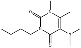 3-butyl-5-dimethylamino-1,6-dimethyl-pyrimidine-2,4-dione