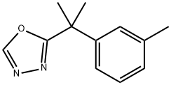 2-[1-甲基-1-(3-甲基苯基)乙基]-1,3,4-恶二唑