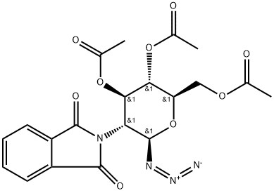 2-脱氧-2-(1,3-二氢-1,3-二氧代-2H-异吲哚-2-基)-BETA-D-吡喃葡萄糖基叠氮化物 3,4,6-三乙酸酯