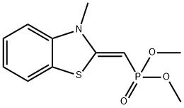 Phosphonic acid, [(3-methyl-2(3H)-benzothiazolylidene)methyl]-, dimethyl ester, (Z)- (9CI)