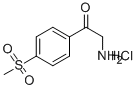 2-氨基-1-[4-(甲基磺酰基)苯基]-1-乙基酮盐酸盐