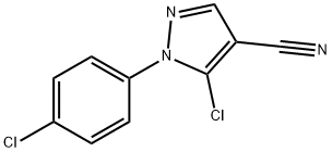 5-氯-1-(4-氯苯基)-1H-吡唑-4-甲腈