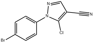 5 -氯- 1 -(4 -溴苯基)- 1H -吡唑-4-甲腈