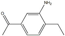 Acetophenone, 3-amino-4-ethyl- (6CI)