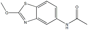Benzothiazole, 5-acetamido-2-methoxy- (6CI)