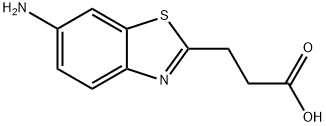 2-Benzothiazolepropionicacid,6-amino-(6CI)