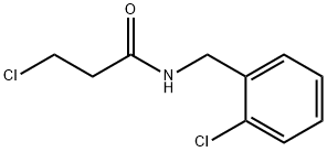 3-氯-N-[(2-氯苯基)甲基]丙酰胺