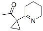 Ethanone, 1-[1-(3,4,5,6-tetrahydro-2-pyridinyl)cyclopropyl]- (9CI)