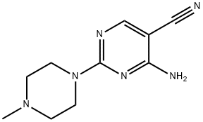 4-氨基-2-(4-甲基-1-哌嗪基)-5-嘧啶甲腈