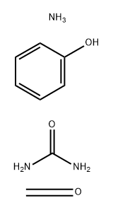 Urea, polymers with formaldehyde, phenol and sulfonated methylated phenol, ammonium salts