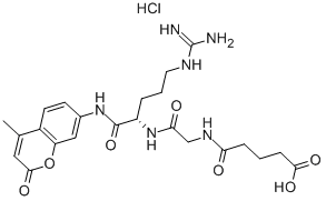 戊二酰基-甘氨酸-精氨酸-AMC盐酸盐