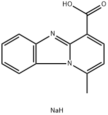 1-Methylpyrido[1,2-a]benzimidazole-4-carboxylic acid sodium salt