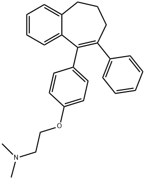 6,7-dihydro-8-phenyl-9-(4-(2-(dimethylamino)ethoxy)phenyl)-5-H-benzocycloheptene