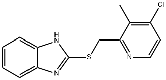 2-(4-氯-3-甲基-2-吡啶基甲硫基)-1H-苯并咪唑