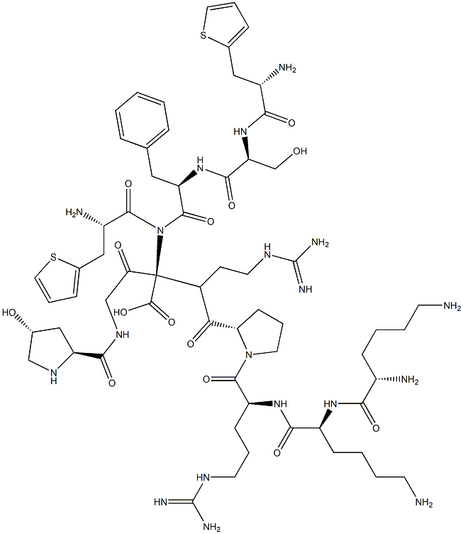 LYS-LYS-(HYP3,Β-(2-THIENYL)-ALA5·8,D-PHE7)-BRADYKININ