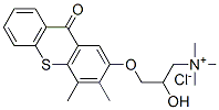 (3-(3,4-二甲基-9-氧-9H-硫杂环-2-基氧基)-2-OH-丙基)三氨基氯