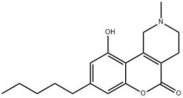 1,2,3,4-Tetrahydro-10-hydroxy-2-methyl-8-pentyl-5H-[1]benzopyrano[4,3-c]pyridin-5-one