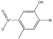 2-溴-4-甲基-5-硝基苯酚