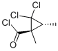 Cyclopropanecarbonyl chloride, 2,2-dichloro-1,3-dimethyl-, trans- (9CI)