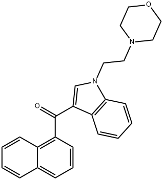 [1-[2-(4-吗啉基)乙基]-1H-吲哚-3-基]-1-萘基甲酮