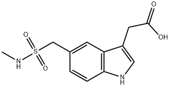 5-[[(甲基氨基)磺酰基]甲基]-1H-吲哚-3-乙酸