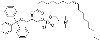 [R-(Z)]-4-羟基-N,N,N-三甲基-9-氧代-7-[(三苯基甲氧基)甲基]-3,5,8-三氧杂-4-磷杂二十六碳-17-烯-1-铵内盐 4-氧化物
