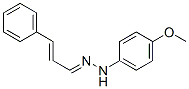 4-Methoxybenzenamine, N-(2-benzylidenethylidenamino)-