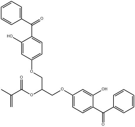 1,3-二(4-苯甲酰基-3-羟基苯氧基)丙-2-基甲基丙烯酸酯