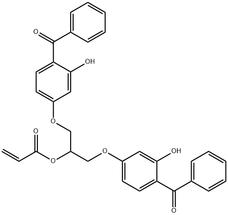 1,3-BIS(4-BENZOYL-3-HYDROXYPHENOXY)-2-PROPYL ACRYLATE