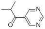 1-Propanone, 2-methyl-1-(5-pyrimidinyl)- (9CI)