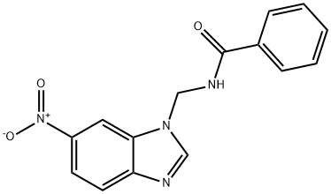 N-((6-Nitro-1H-benzimidazol-1-yl)methyl)benzamide