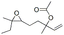 1-(3,4-epoxy-4-methylhexyl)-1-methylallyl acetate
