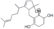 3,6-Dihydroxy-2-[[2-(1,5-dimethyl-4-hexenyl)-5-methyl-5-hydroxy-2-cyclopentenyl]methyl]-2-cyclohexen-1-one