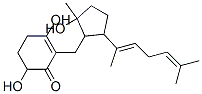 3,6-Dihydroxy-2-[[5-[1,5-dimethyl-1,4-hexadienyl]-2-hydroxy-2-methylcyclopentyl]methyl]-2-cyclohexen-1-one